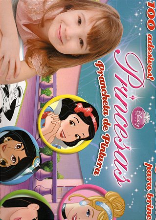 Livro Para Colorir Arte E Cor Princesas - Bom Preço Magazine