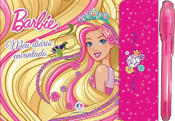 Barbie - Meu Diário Encantado - Com Caneta Mágica