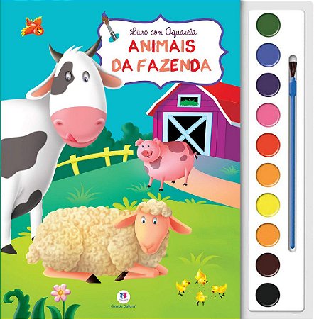 Aquarela - Animais da Fazenda