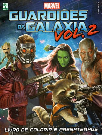 Guardiões da Galáxia - Livro de Colorir e Passatempos