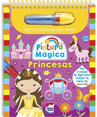 Pintura Mágica - Princesas