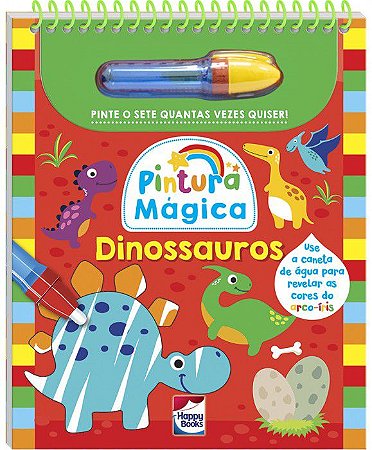 Pintura Mágica - Dinossauros