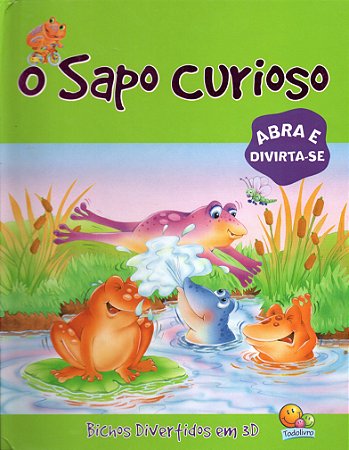 Bichos Divertidos em 3D - O Sapo Curioso