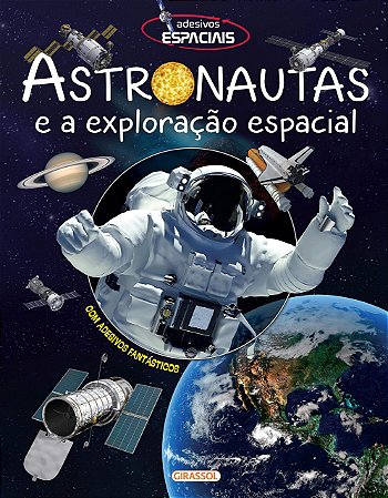 Adesivos Espaciais - Astronautas e a Exploração Espacial