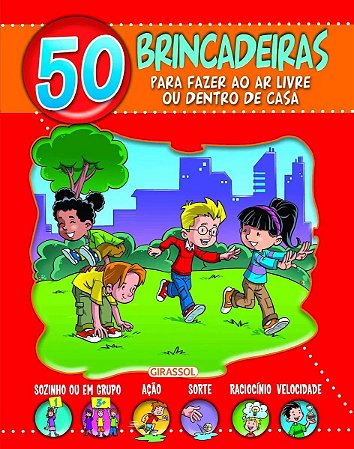 Livro: 50 Brincadeiras - Vermelho