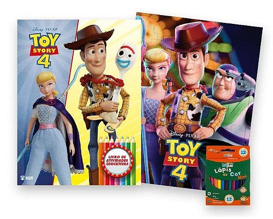 Kit Diversão - Disney Pixar - Toy Story 4