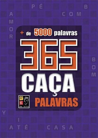 Livro: 365 Caça Palavras - Roxo