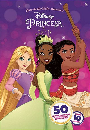 Livro de Atividades Educativas - Disney - Princesa
