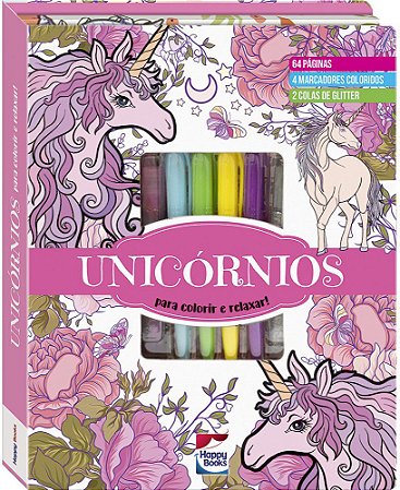 Meu SuperKit Brilhante de Arteterapia - Unicórnios