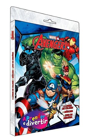 Aprender e Divertir - Marvel - Vingadores