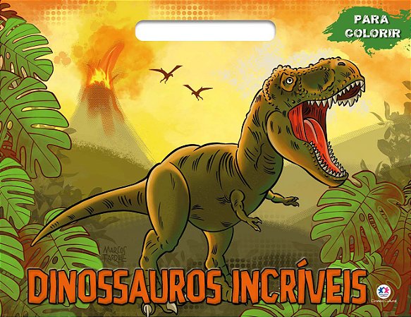Meu Blocão de Colorir - Dinossauros Incríveis