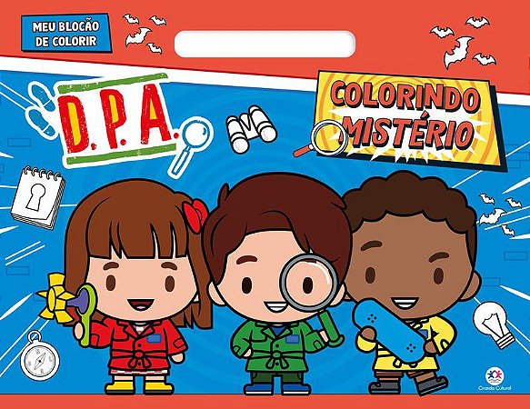 Meu Blocão de Colorir - D.P.A. - Colorindo Mistério