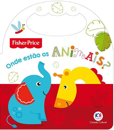 Cartonado com Alça - Fisher-Price - Onde Estão os Animais