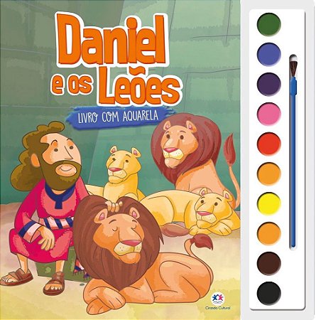 Aquarela - Daniel e os Leões
