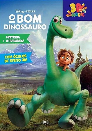 Livro: 3D Magic - Disney Pixar - O Bom Dinossauro
