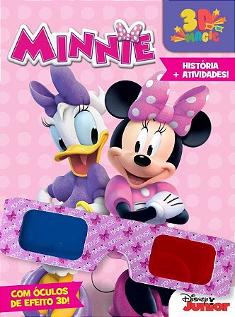 Livro: 3D Magic - Disney - Minnie