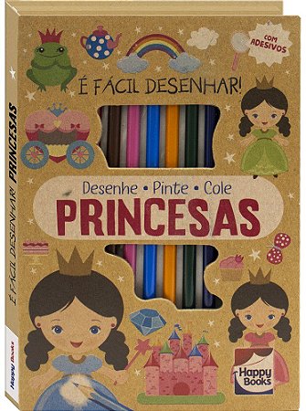 É Fácil Desenhar - Princesas