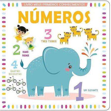 Livro Meus Primeiros Conhecimentos - Números