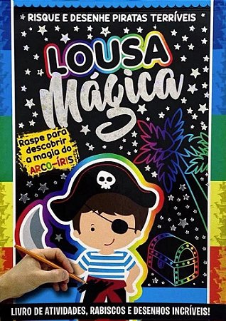 Lousa Mágica - Risque e Desenhe Piratas Terríveis