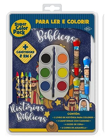 Super Color Pack - Histórias Bíblicas