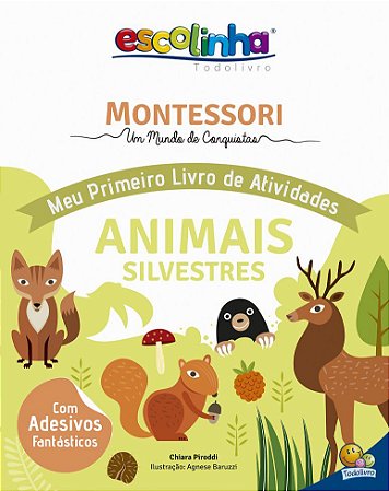 Montessori - Meu Livro de Atividades - Animais Silvestres