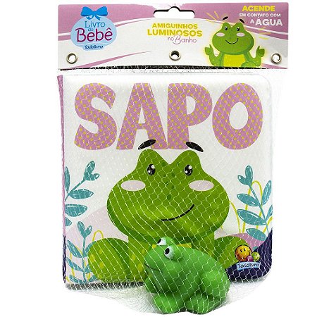 Amiguinhos Luminosos no Banho - Sapo