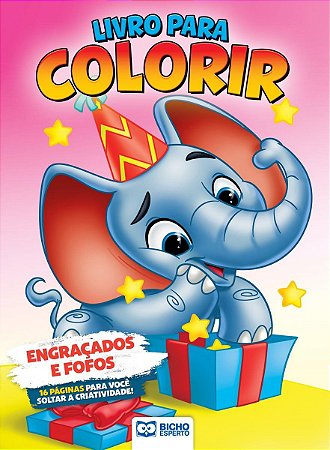 Livro Para Colorir - Turminha Animal - Engraçados e Fofos - Atacado de  Livros