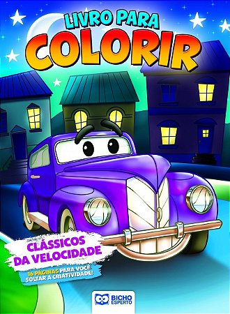 Livro p/ Colorir Máquinas Radicais - Clássicos da Velocidade