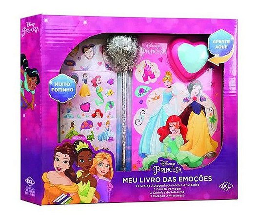 Meu Livro das Emoções - Disney - Princesas