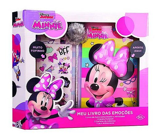 Meu Livro das Emoções - Disney Junior - Minnie