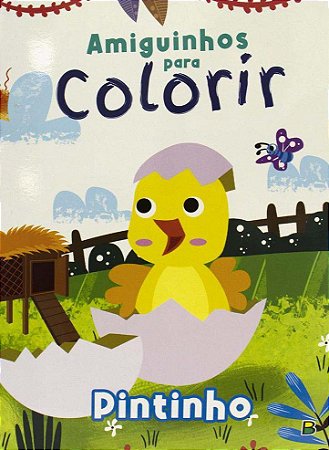 Amiguinhos Para Colorir - Pintinho