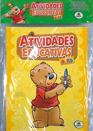 Kit com 10 Unidades - Atividades Educativas