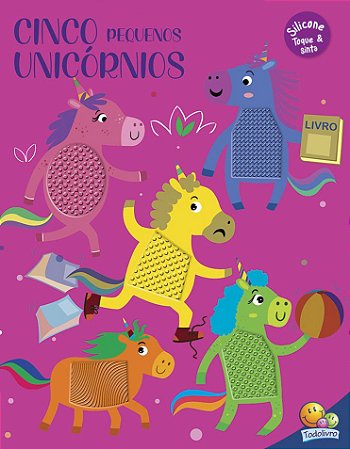 Esconde-Esconde Animado - Cinco Pequenos Unicórnios