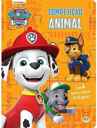 Quebra-Cabeça - Patrulha Canina - Competição Animal