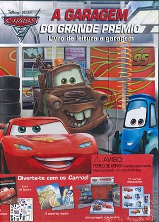 Carros 2 - A Garagem do Grande Prêmio - Leitura e Garagem