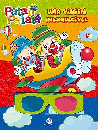 Livro 3-D - Patati Patatá - Uma Viagem Inesquecível