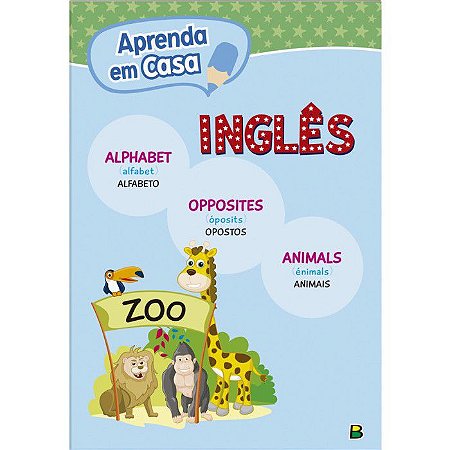 Livro Aprenda em Casa Escreva e Apague INGLES V1