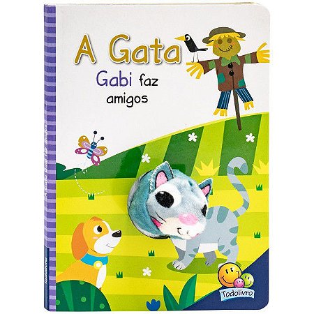 Dedinhos fantoches - A Gata Gabi faz amigos