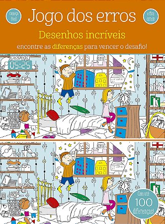 Jogo dos Erros - Desenhos Incríveis