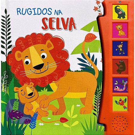 Livro Sonoro - Rugidos na Selva