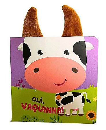 Livro Cartonado - Olá, Vaquinha!
