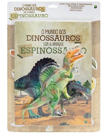 O Mundo dos Dinossauros - Leia & Brinque - Espinossauro