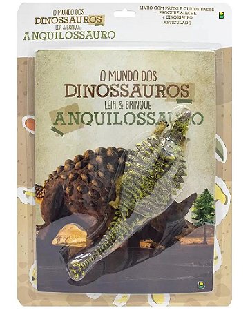 O Mundo dos Dinossauros - Leia & Brinque - Anquilossauro