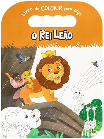 Livro de Colorir com Alça - O Rei Leão