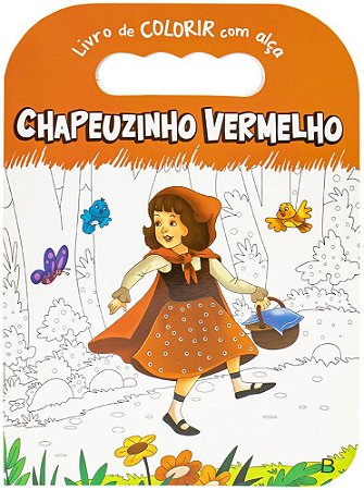 Livro de Colorir com Alça - Chapeuzinho Vermelho
