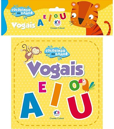 Colorindo no Banho - Vogais