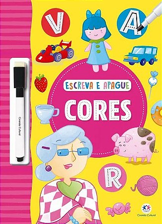Escreva e Apague - Cores