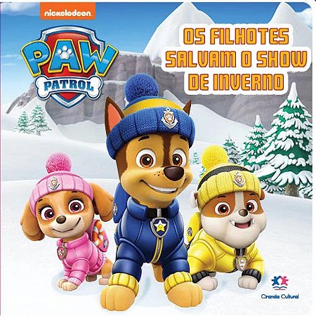 Cartonado - Patrulha Canina - Os Filhotes Salvam o Show de Inverno