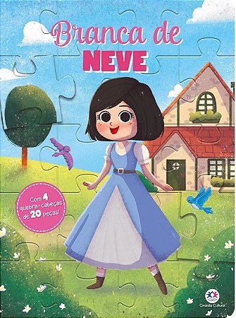 Livro Quebra-Cabeça - Branca de Neve