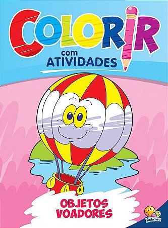Colorir com Atividades - Objetos Voadores